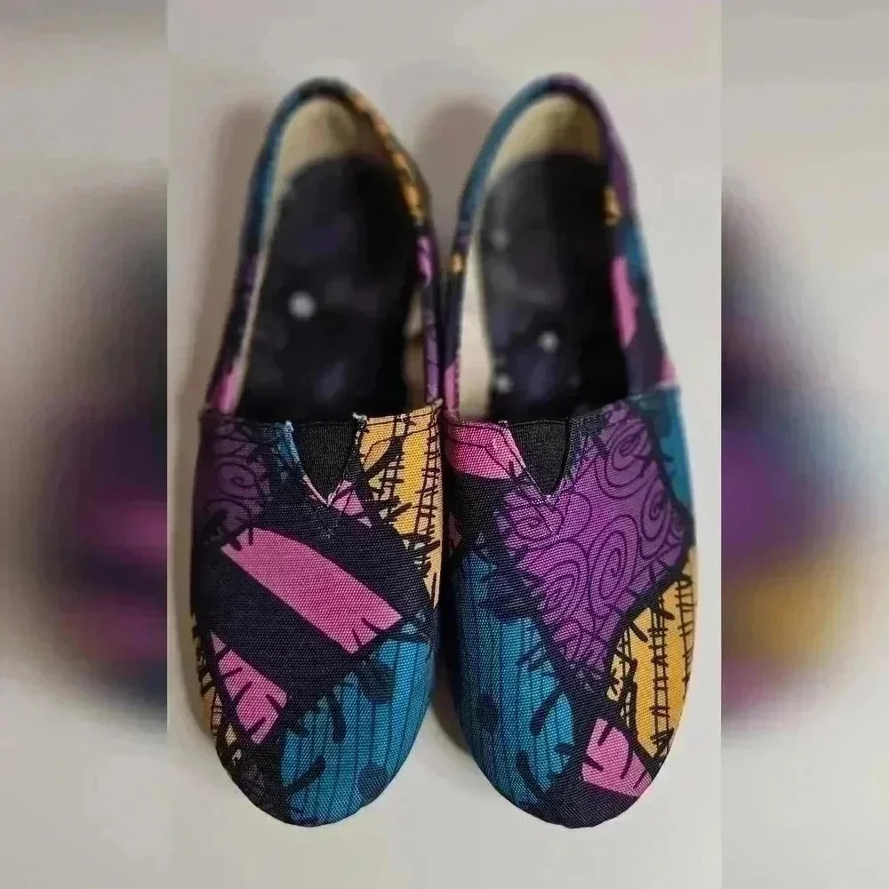 Disney Nightmare Before Christmas Slip-on Sally Shoes - Women | Size: Small - Picture 4 of 8